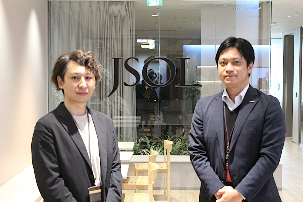 株式会社JSOL　（左から）秋本氏、藤田氏